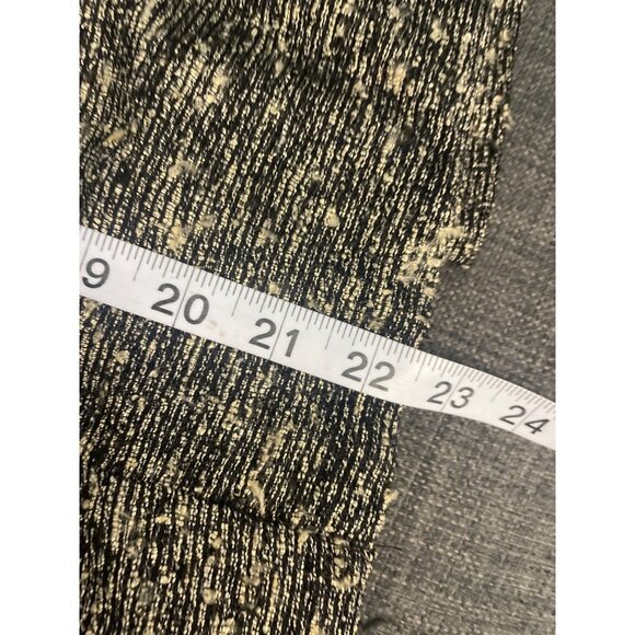 Handmade Black Wrapped Knee Length Pencil Skirt - Picture 8 of 8